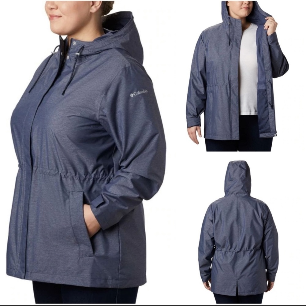 Columbia Norwalk Mountain Rain Jacket 1X